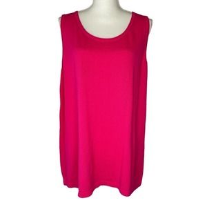 Chico's NWT Pink Sweater Tank, Size 3 (16)